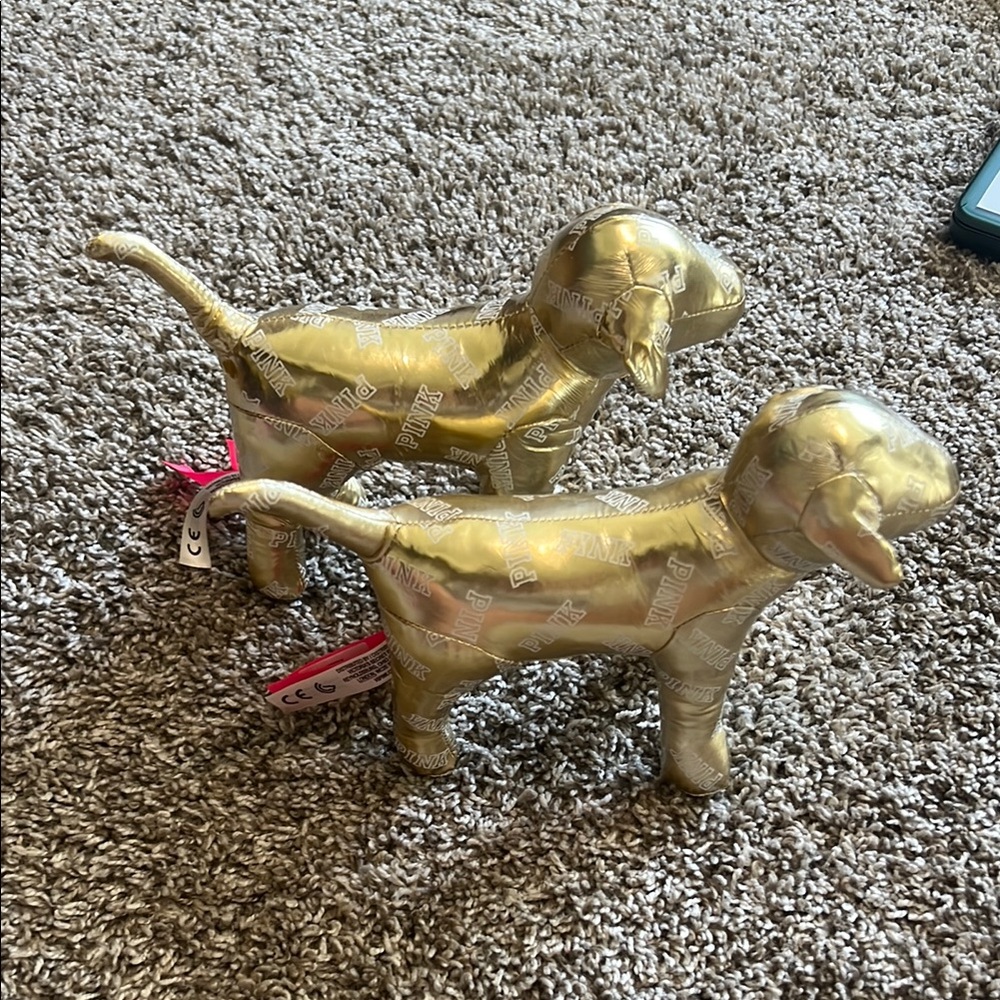 Gold Dog Victoria’s Secret PINK